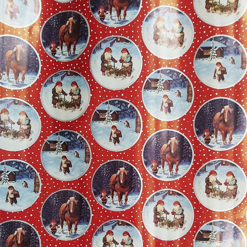 Papier do pakowania prezentów 57cmx10m 10m35