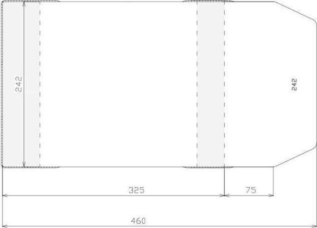 Sztapel Okładka regulowana 242x400mm (50szt)