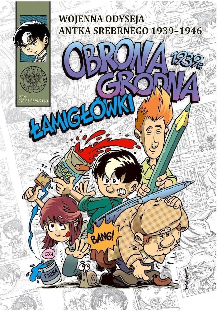 Wojenna odyseja Antka Srebrnego... Łamigłówki EDUKAMP