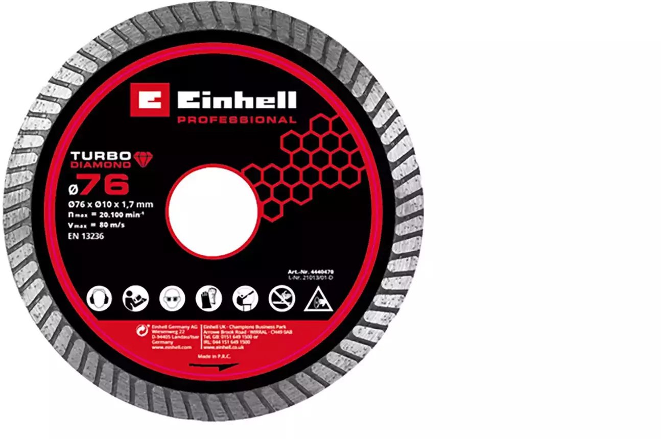 Einhell TARCZA DIAMENTOWA 76 x 1,7 DO TP-CO 18/76-C