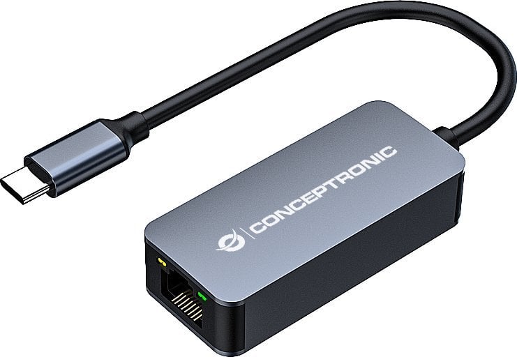 Adapter AV Conceptronic CONCEPTRONIC Adapter USB-C -> RJ45 10/100/1000/2500 0.15m