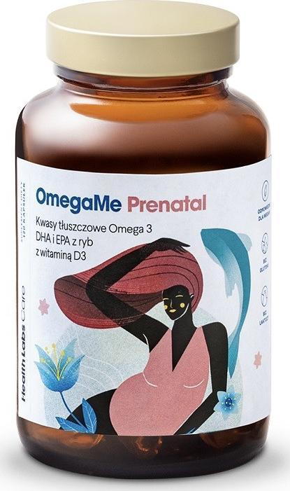 HealthLabs HEALTHLABS_OmegaMe Prenatal kwasy tłuszczowe suplement diety 60 kapsułek