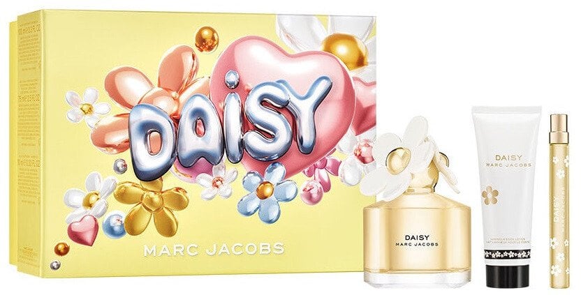 SET MARC JACOBS Daisy EDT spray 100ml + BODY LOTION 75ml + EDT spray 10ml