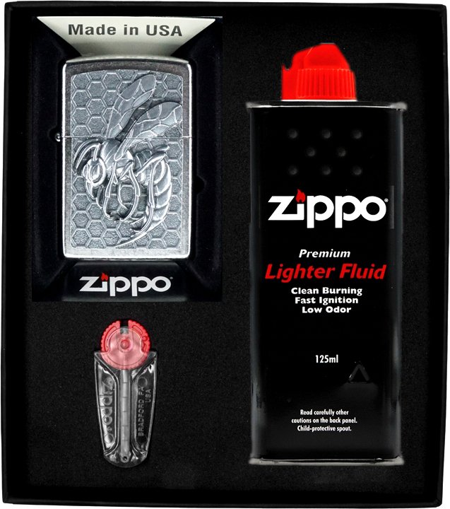 Zestaw ZIPPO Zapalniczka WASP Prezentowy No1