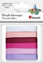 Wstążki satynowe 10mm/2m 6 kolorów