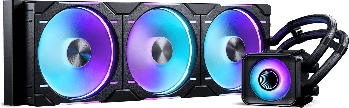 PHANTEKS Glacier One 420D30 X2 DRGB AiO Wasserkhlung - 420mm, schwarz