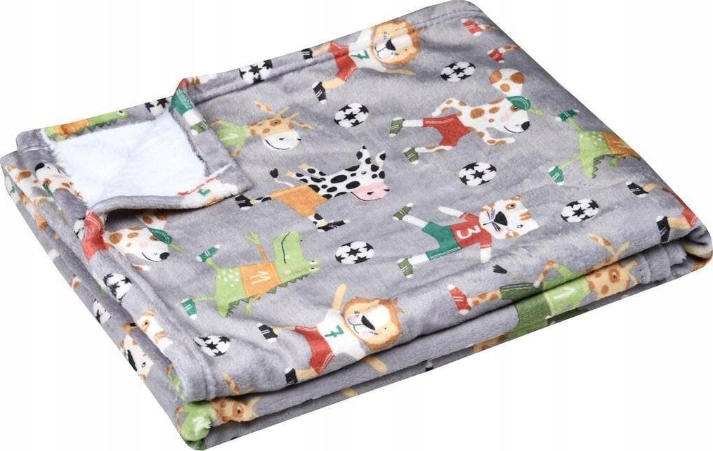 Koc dla dziecka MARACANA piłka nożna, 130 x 160 cm