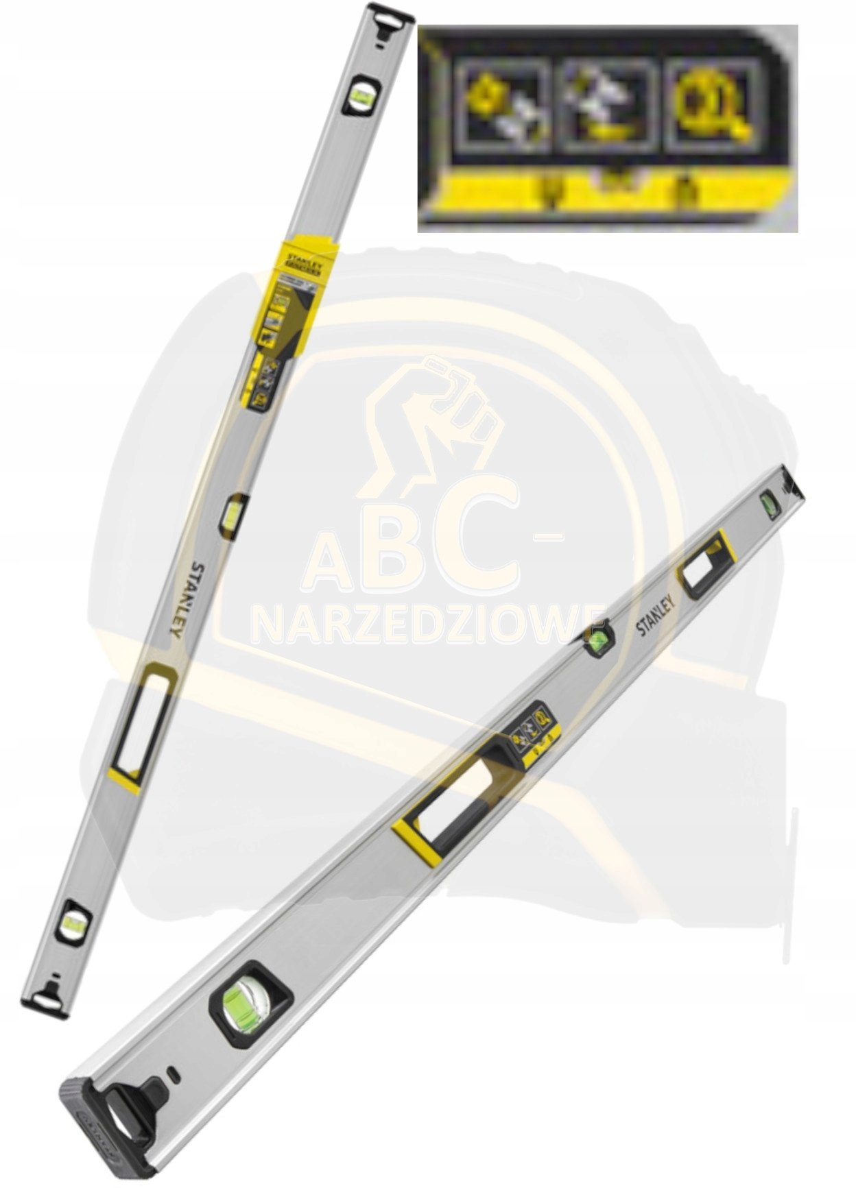 PRO Poziomnica fatmax xtreme boxbeam 120cm, 3 lib, 2 uchw, 0.5mm/m