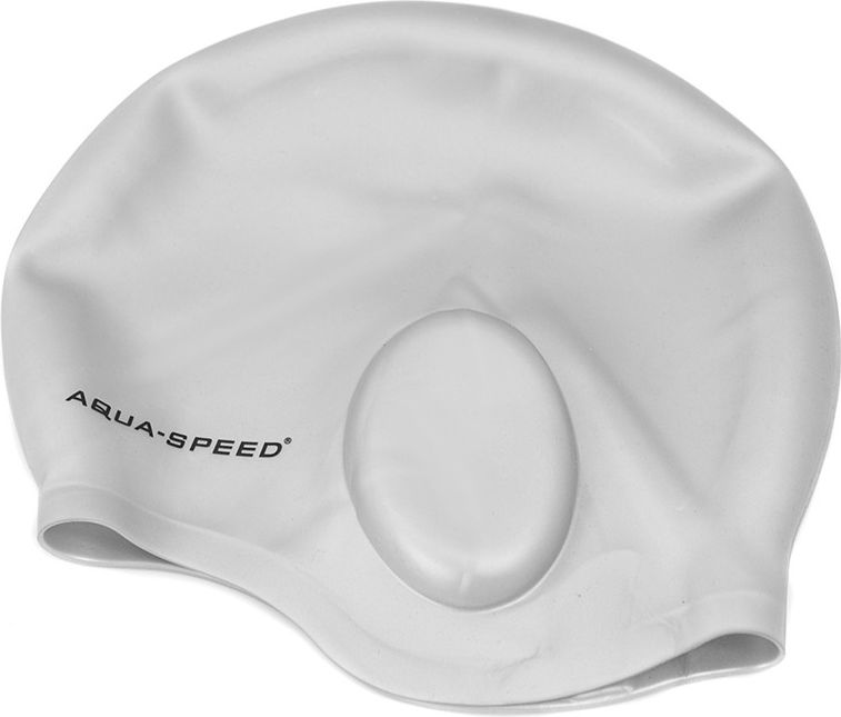 Aqua-Speed Czepek pływacki Ear Cap 26 szary (49964)