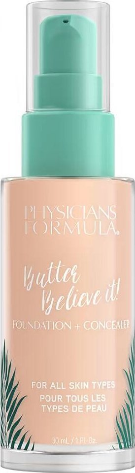 Physicians Formula Butter Believe It! Foundation + Concealer podkład i korektor do twarzy Fair-To-Light 30ml