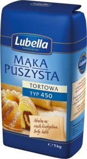 LUBELLA Mąka Puszysta Tortowa Typ 450 - 1 kg