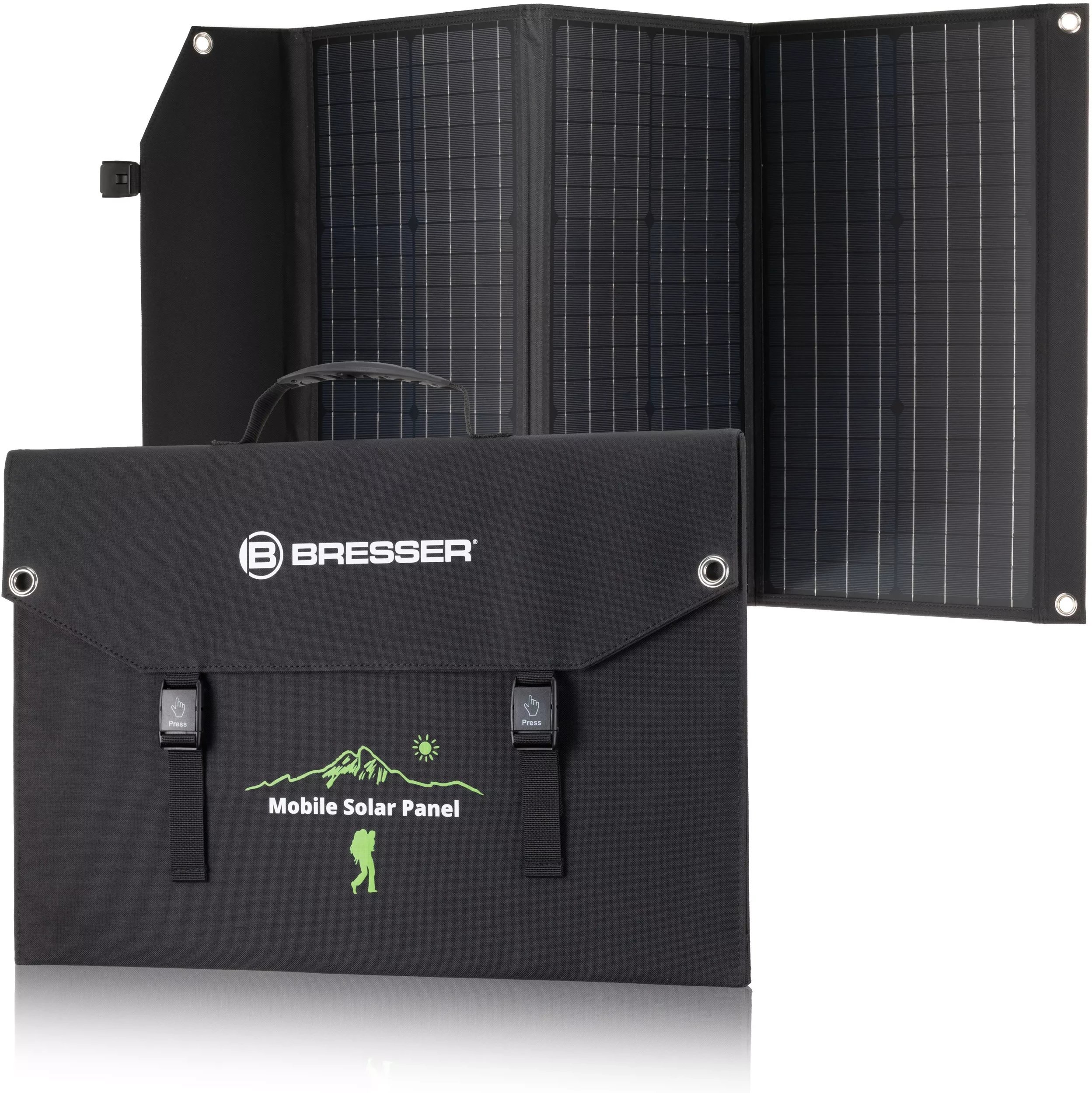 Bresser Mobile Solar Panel 90W mit USB