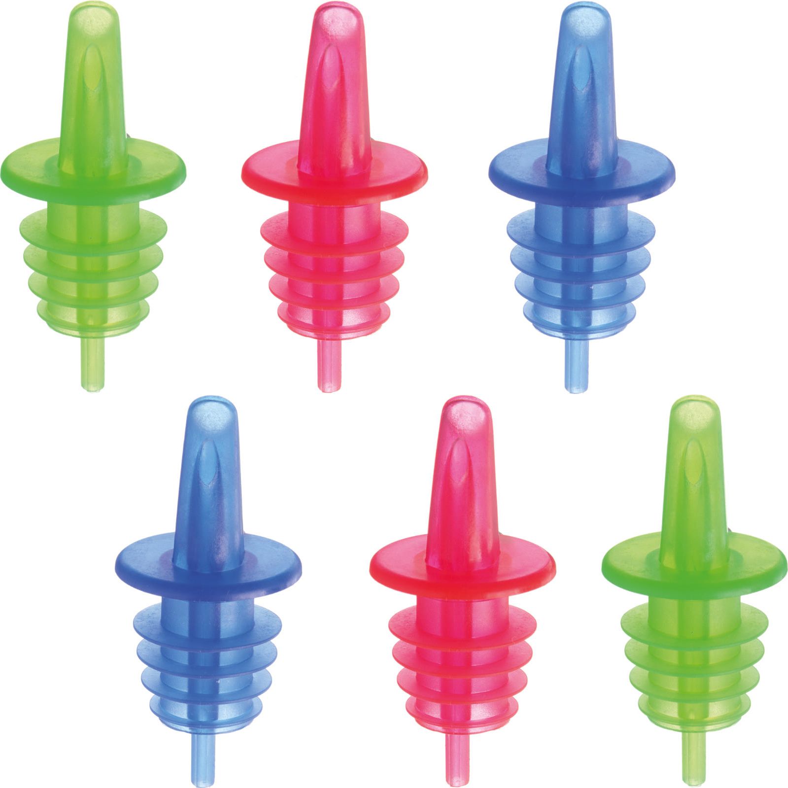 Hendi Nalewak dozownik kurek do butelek do alkoholu 3 kolory ZESTAW 6szt. Nalewak dozownik kurek do butelek do alkoholu 3 kolory ZESTAW 6szt.