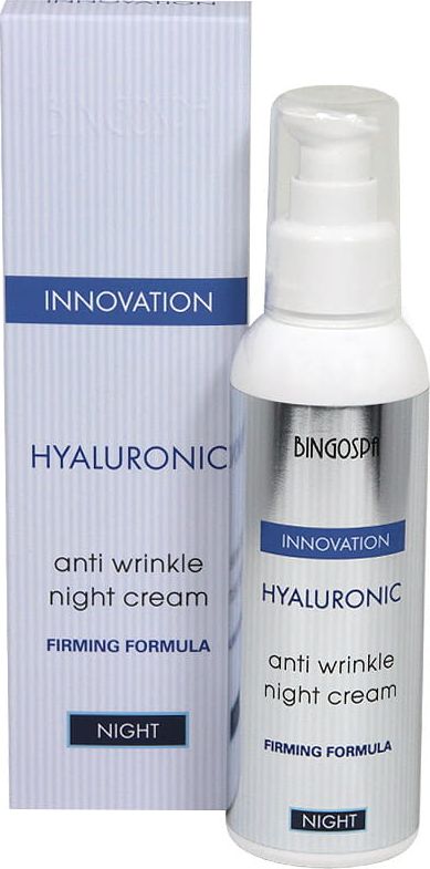 BingoSpa Krem do twarzy Hialuronowy przeciwzmarszczkowy 135g