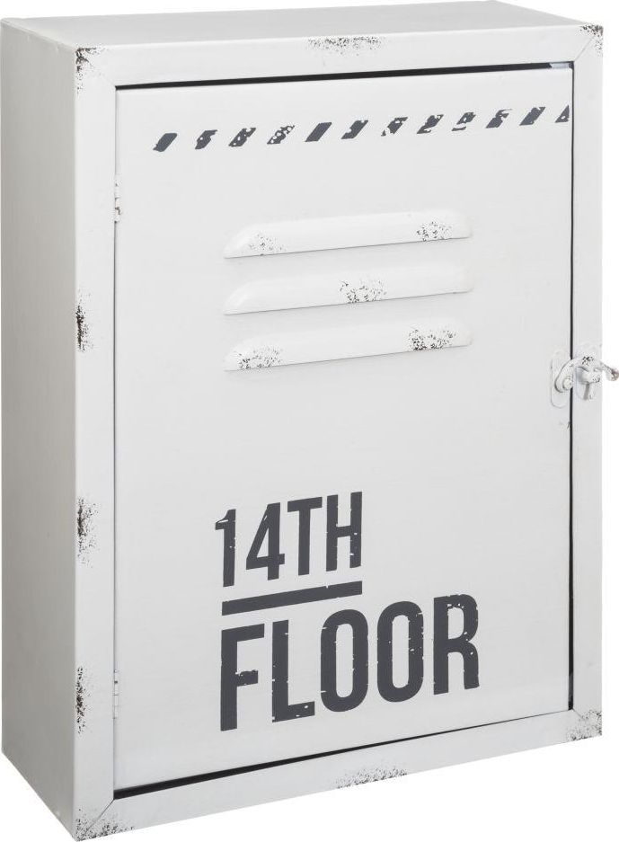 Atmosphera Biała skrzynka na klucze 30x23 cm