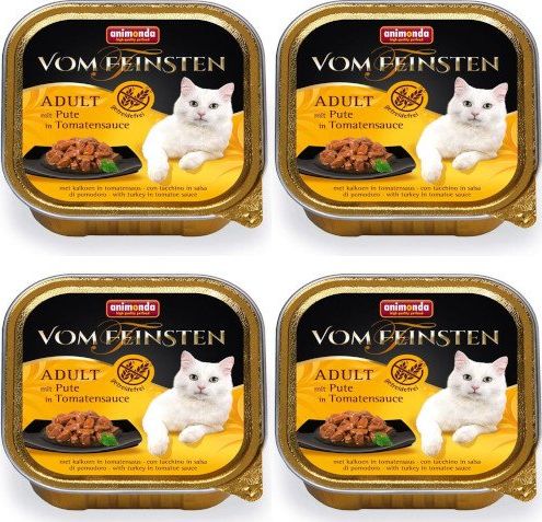 Animonda ANIMONDA Cat Vom Feinsten adult NoGrain Indyk w sosie pomidorowym 6x100g