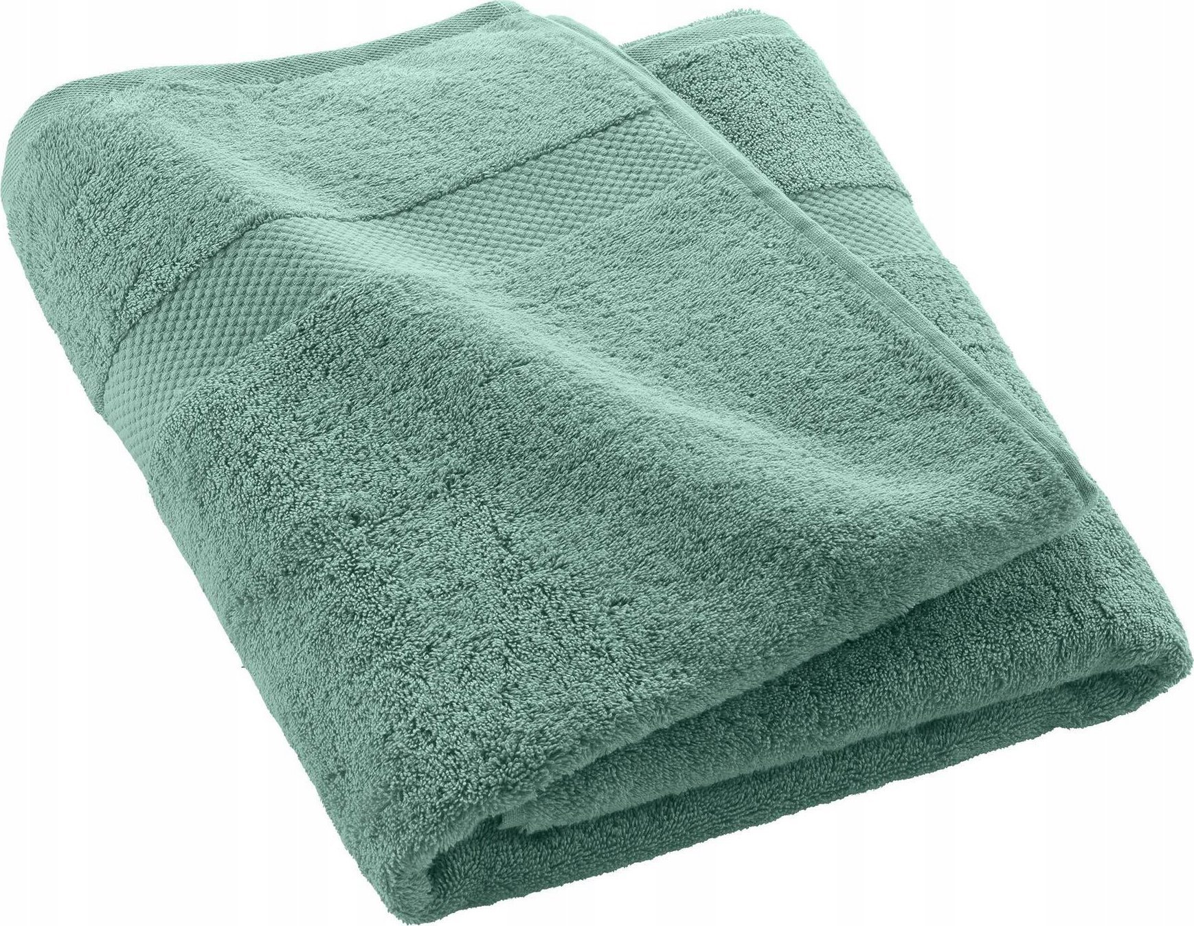 Douceur d`Interieur Gładki ręcznik kąpielowy, bawełniany, CELADON, 90 x 150 cm