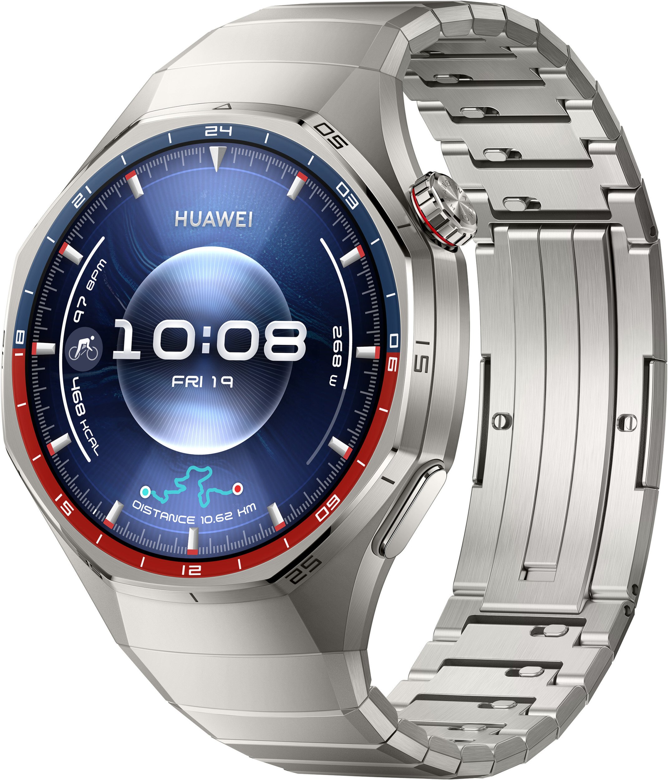 Smartwatch Huawei Watch GT6 Pro 46mm Elite Srebrny (55020FTT)