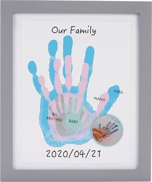 Pearhead Ramka do odcisku rąk rodziny Pearhead