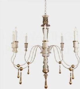 Lampa wisząca Belldeco Vintage Żyrandol 8