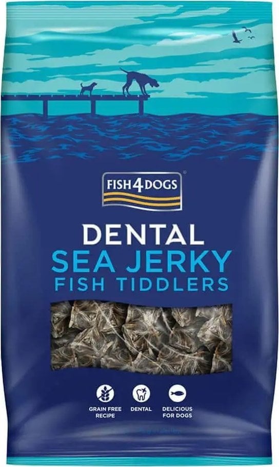 Fish4Dogs FISH4DOGS Dental Sea Jerky Fish Tiddlers - dog treat - 575g