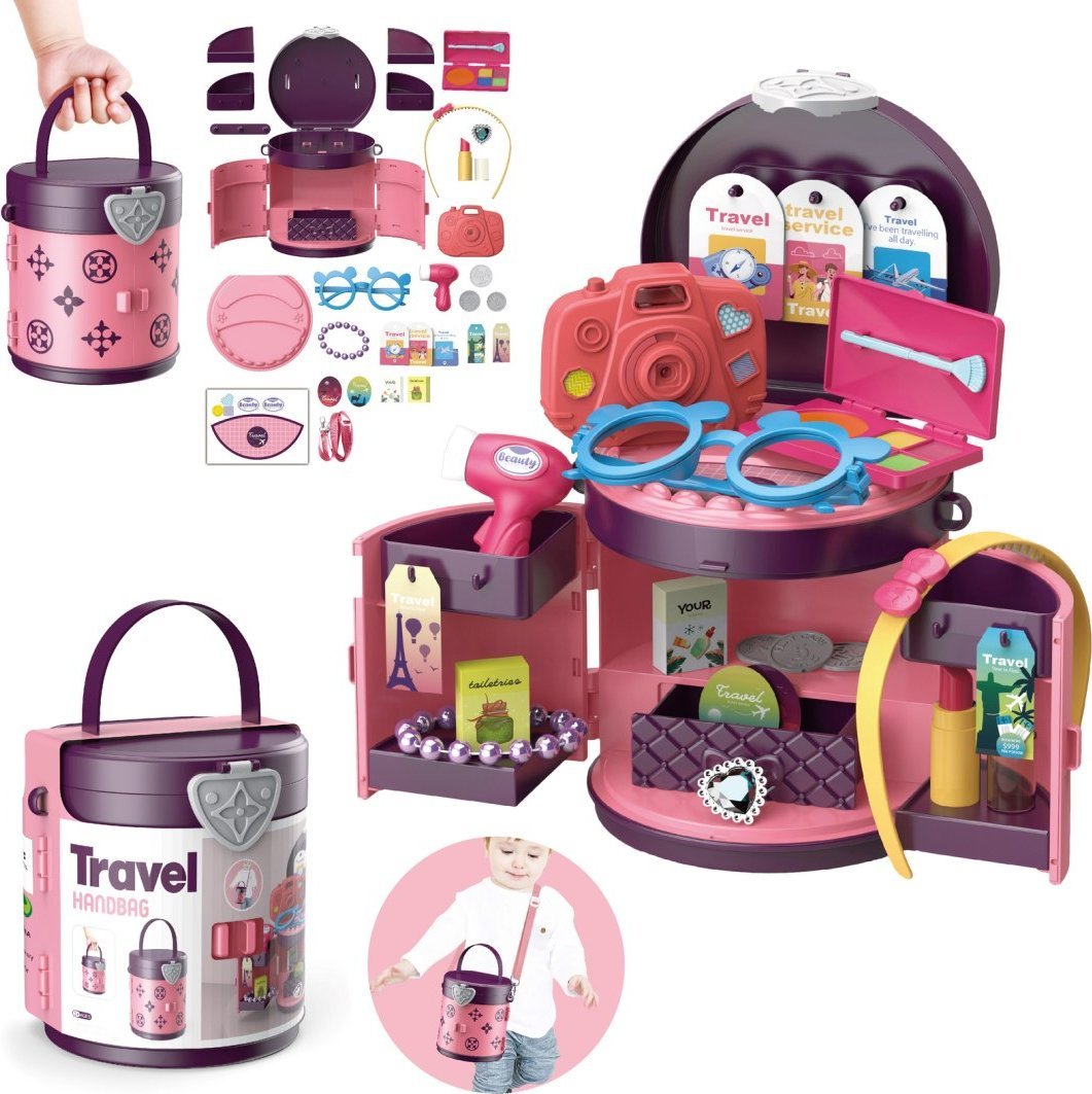 TOALETKA ZESTAW PIĘKNOŚCI W KUFERKU 1SZT