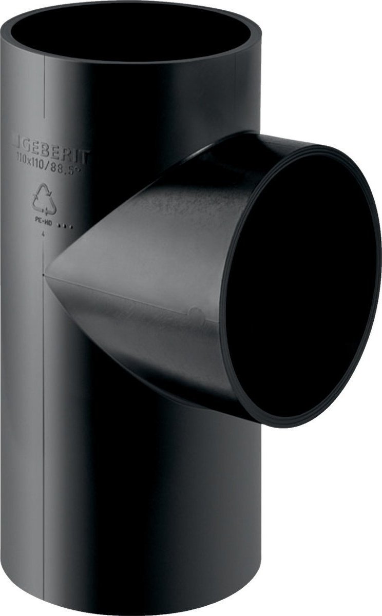 Geberit TRÓJNIK PE PROSTY 88.5ST.D250/160 - 371.195.16.1