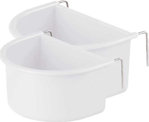 Happet Karmidełka półokrągłe białe 7/9/10/11 cm