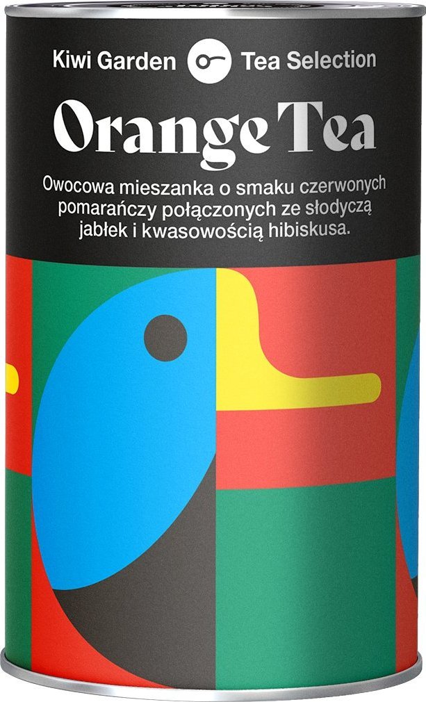 Kiwi Garden HERBATA OWOCOWA napar KiwiGarden Pomarańczowa 100g