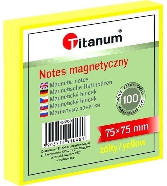 Notes elektorstatyczny 75x75mm 100K żółty