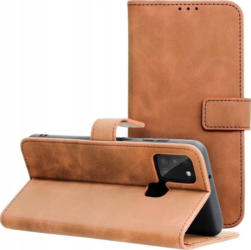 ForCell Kabura Forcell TENDER Book do SAMSUNG Galaxy A21s brązowy