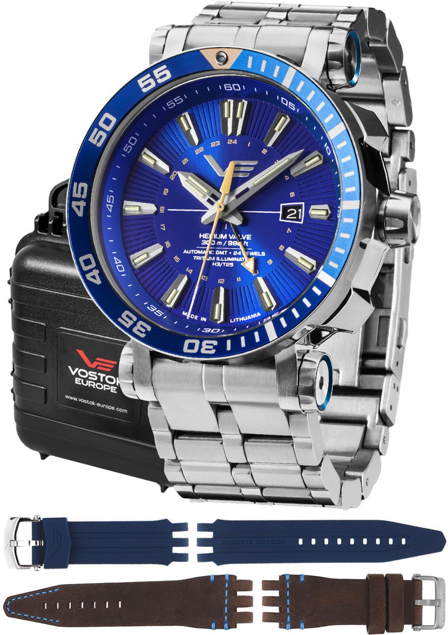 Zegarek męski Vostok Europe NH34-575A716B srebrny