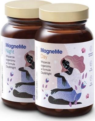 HealthLabs HEALTHLABS_SET MagneMe Day suplement diety 60 kapsułek + Magne Me Night suplement diety 60 kapsułek