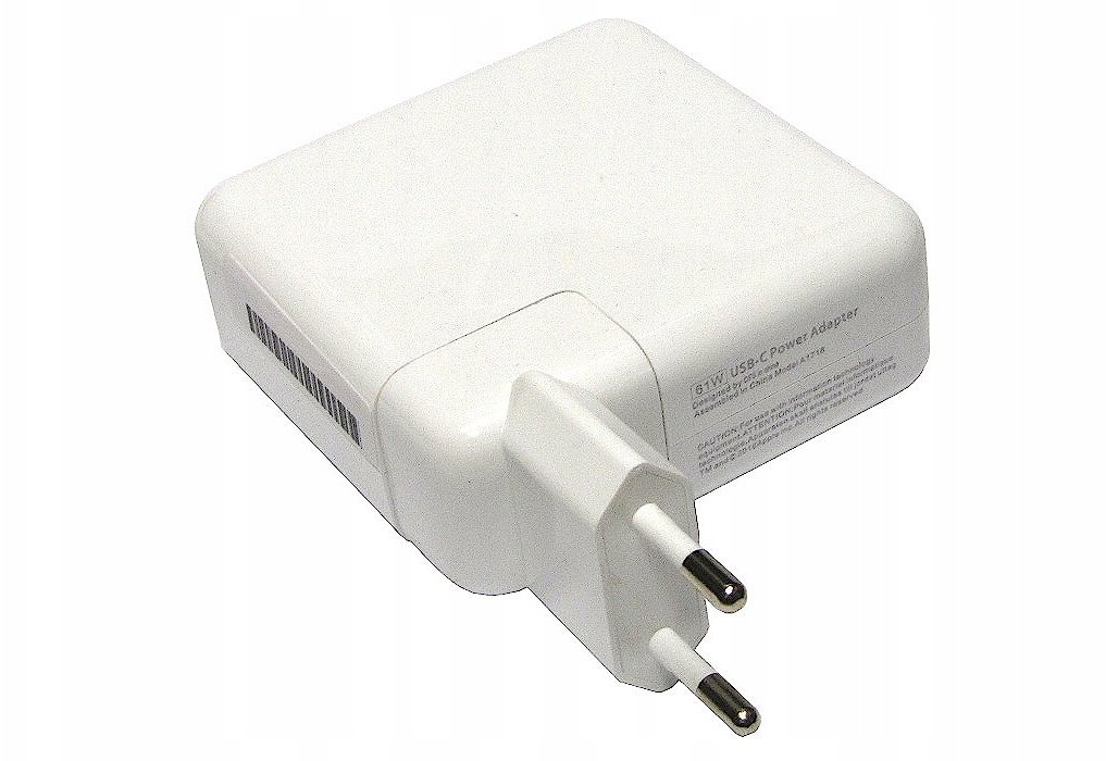 Zasilacz do laptopów 61W 20,3V 3A wtyk USB-C Power Delivery (PD)