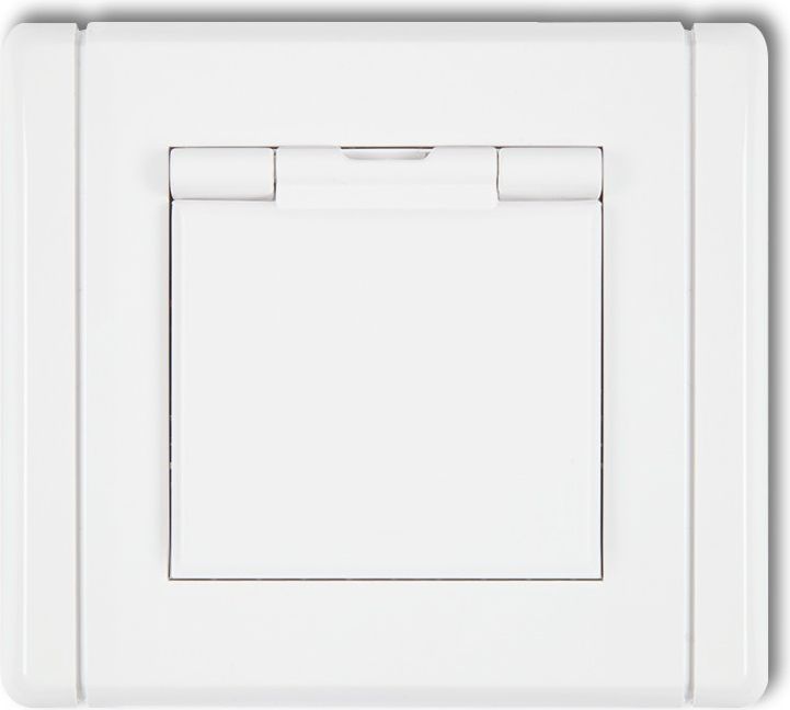 Karlik Gniazdo bryzgoszczelne Flexi z/u biały (FGPB-1z)