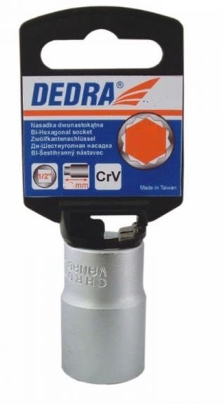Dedra Nasadka 12-kątna 1/2" 12mm (16C311P)