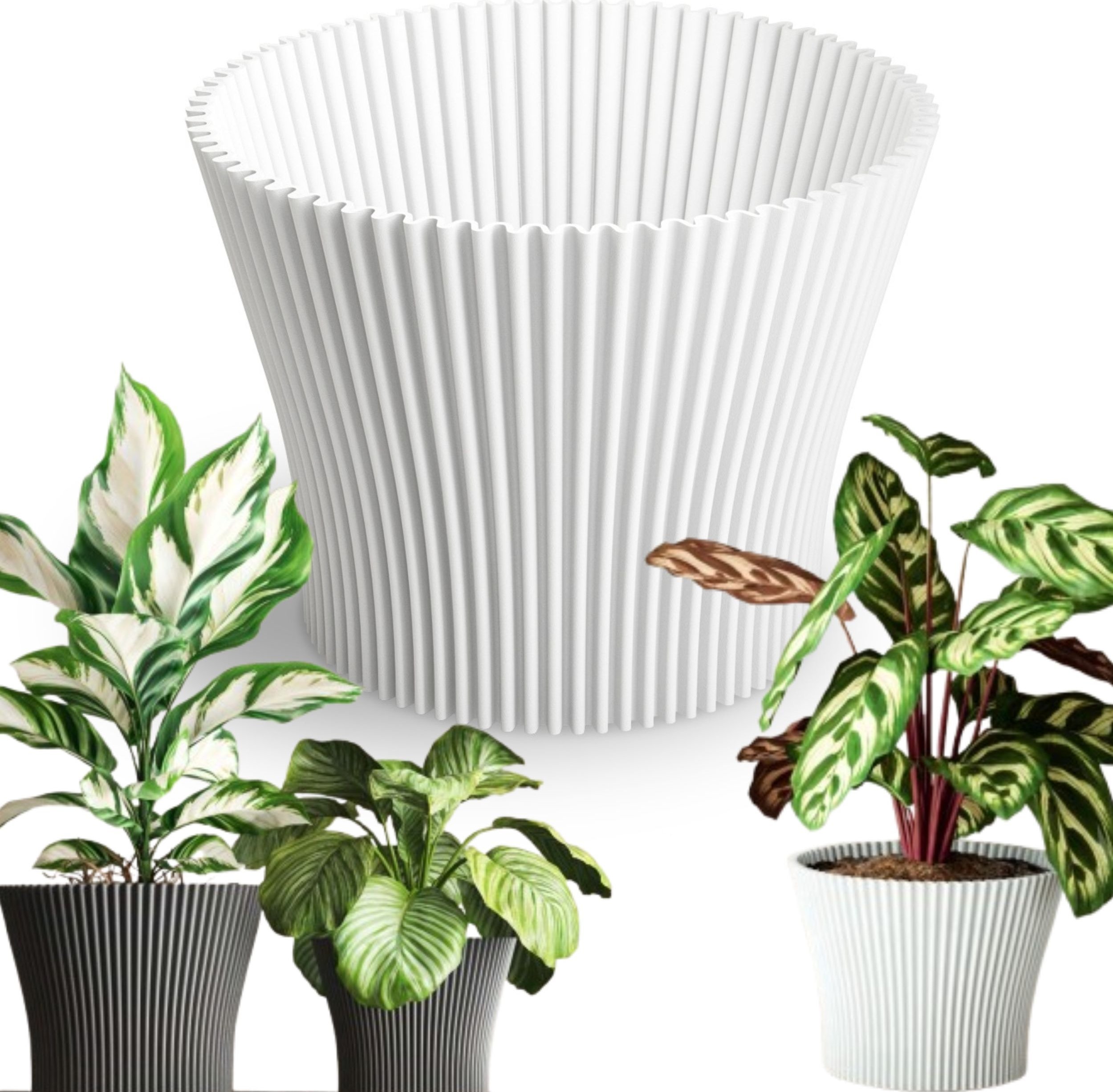 Doniczka okrągła LOTOS DLO15 Osłonka na kwiaty