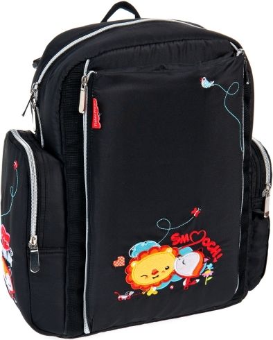 Zuma Kids Plecak z przewijakiem czarny (G0922A)