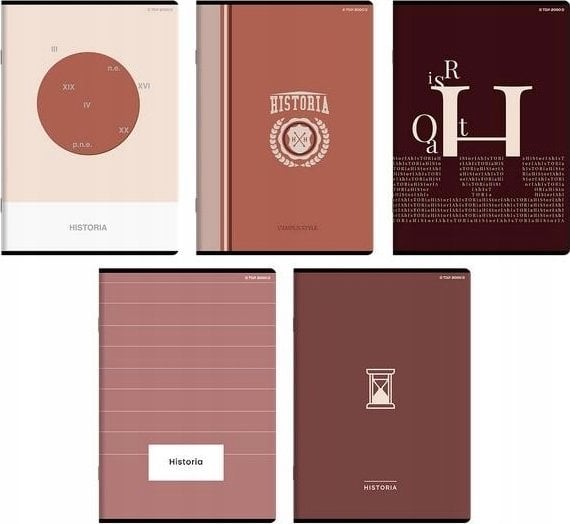 Top 2000 Zeszyt A5/60K kratka Historia (10szt) TOP2000