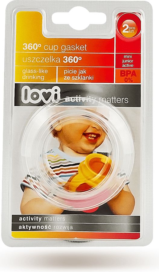 Lovi LOVI Uszczelki 2 szt. do kubków Lovi 360 (wersja uniwersalna) - 5903407016184