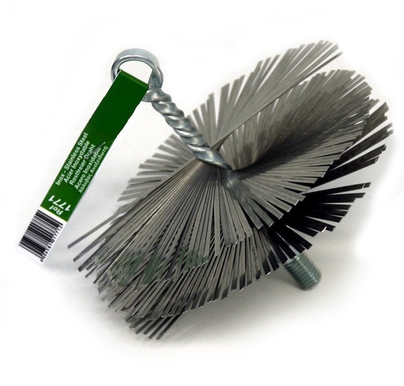 STAINLESS STEEL ROUND BRUSH FOR CHIMNEY