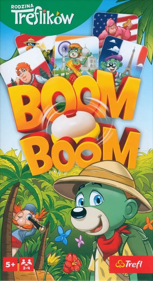 Trefl Boom Boom Rodzina Treflików