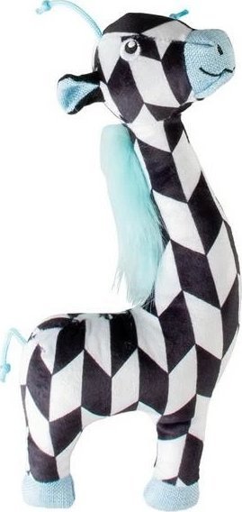 Duvo+ DUVO+ ZABAWKA ŻYRAFA RETRO BIAŁO-CZARNA 32x14x5cm /3 /24