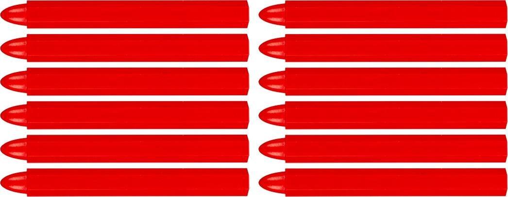 Neo Kreda (Kreda techniczna do znakowania, czerwona, 12 sztuk)