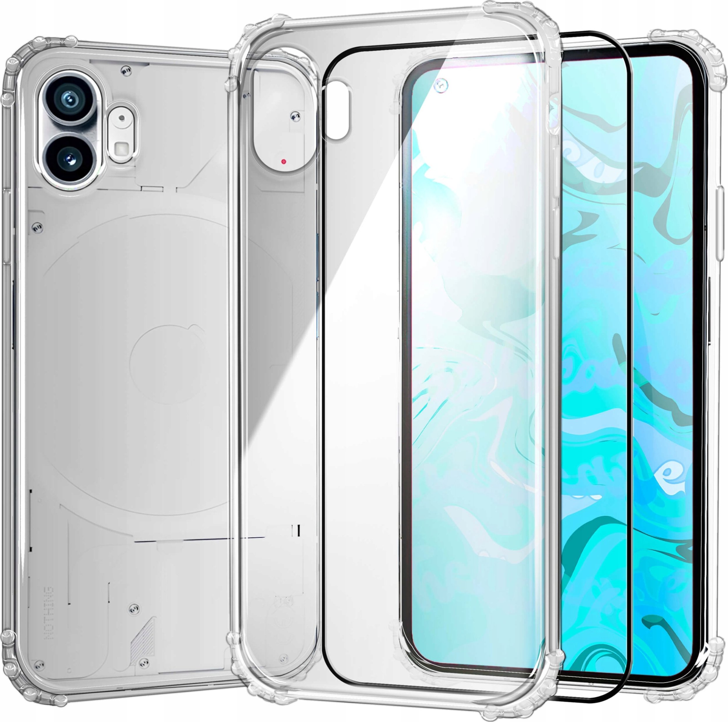 Hello Case ETUI PANCERNE DO NOTHING PHONE 1 | CASE SILIKON GUMOWE SLIM SHOCK SZKŁO