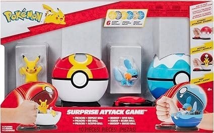JAS POKEMON SURPRISE ATACK PIKACH MUDKIP
