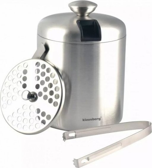 Klausberg WIADERKO TERMOS DO LODU 1,3L + SZCZYPCE KLAUSBERG KB-7579