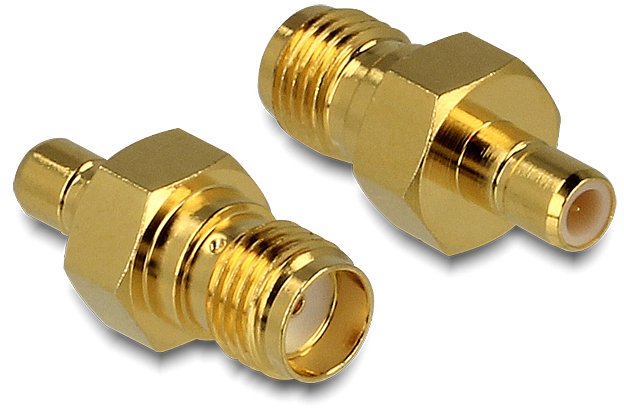 SI.ADAPTER SMA JACK-> SMB JACK DELOCK