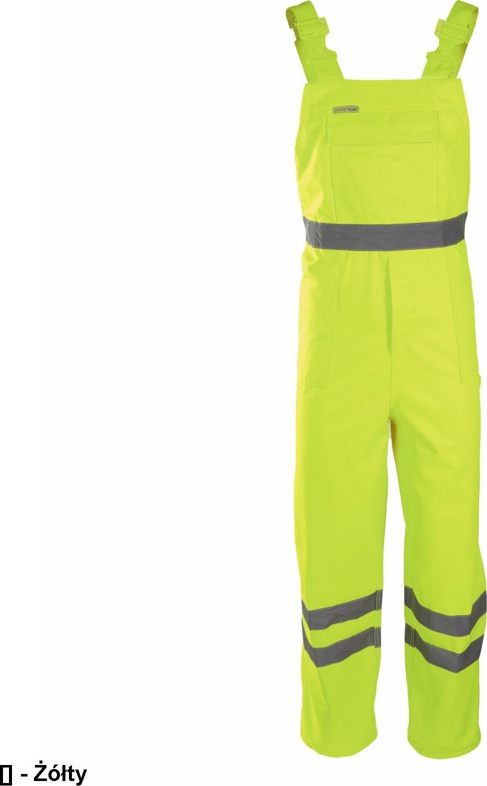 Polstar AFOG - BRIXTON FLASH SPODNIE OGRODNICZKI SELEDYNOWE KAT.II KL. 2, POLIESTER/BAWEŁNA (80%/20%), BAWEŁNA/POLIESTER (55% - POMARAŃCZ/GRANAT 110