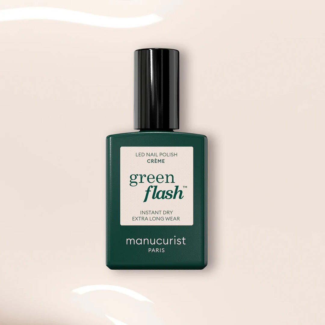 MANUCURIST_Green Flash Led Gel Nail Lacquer lakier do paznokci Creme 15ml